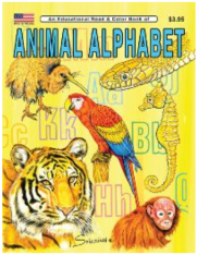 Animal Alphabet Coloring Book